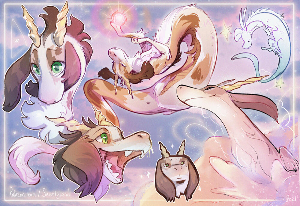 Partial color and shading